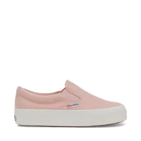 2740 PLATFORM SLIPON - Lady Shoes - Wedge - Woman - PINK BLUSH-F AVORIO