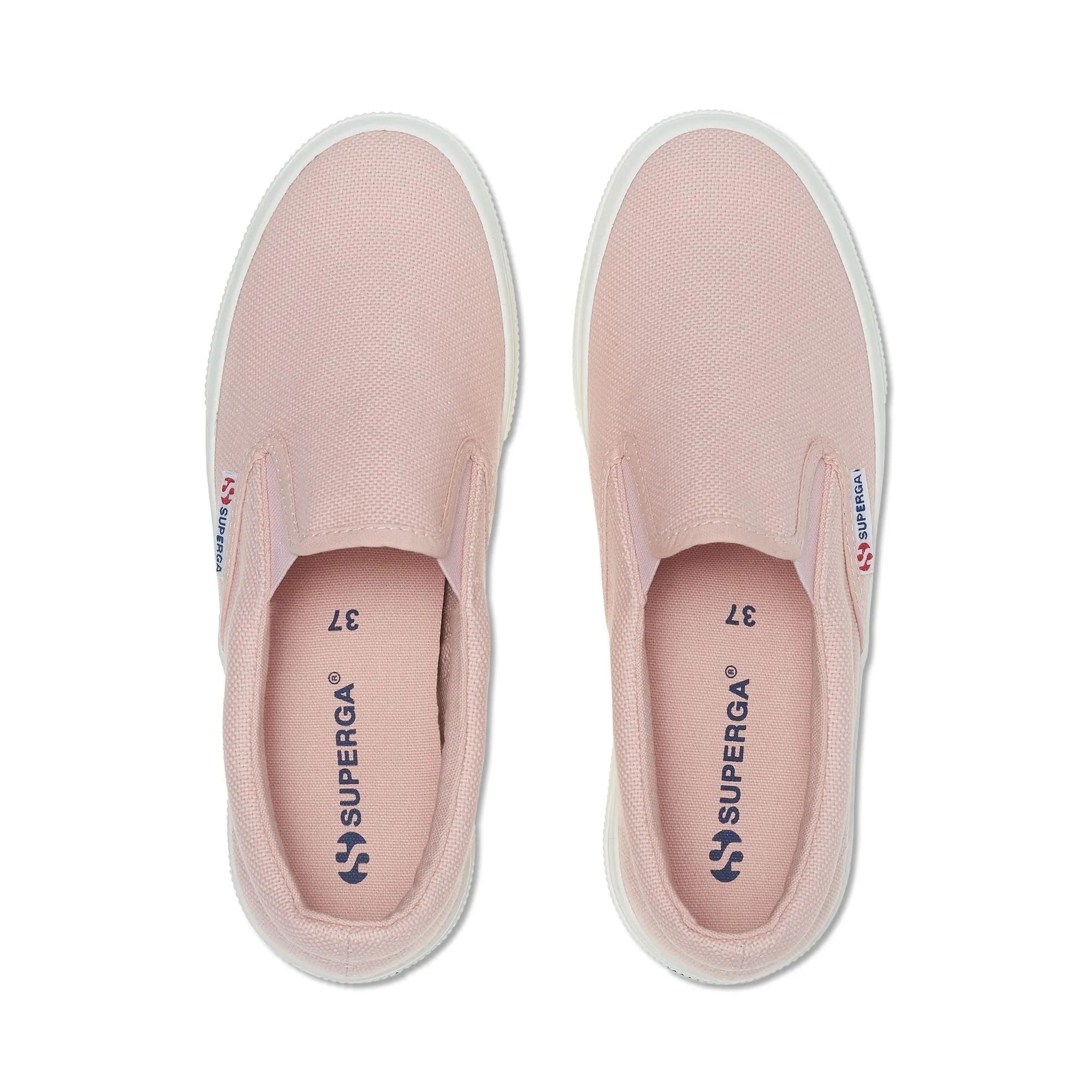 2740 PLATFORM SLIPON - Lady Shoes - Wedge - Woman - PINK BLUSH-F AVORIO