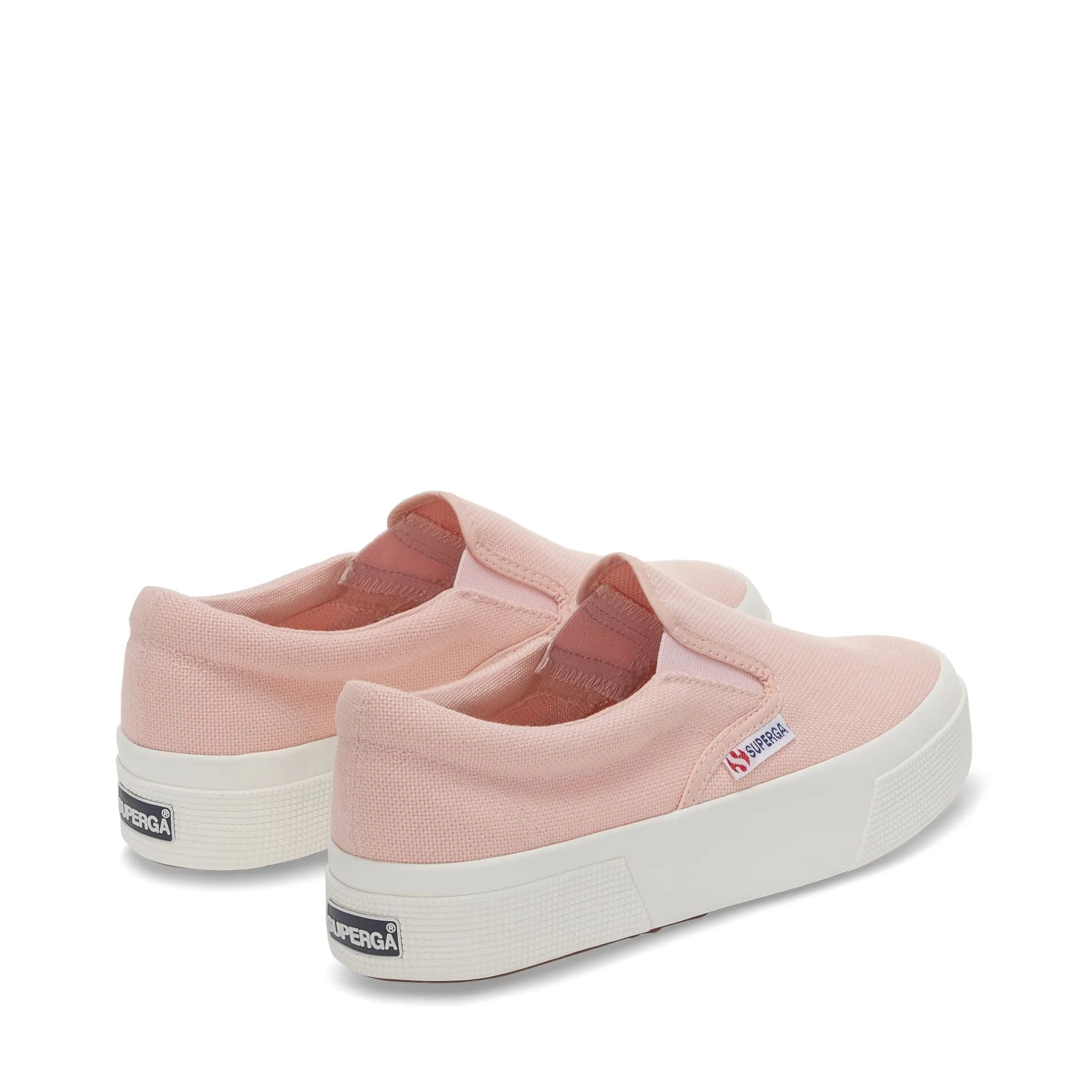 2740 PLATFORM SLIPON - Lady Shoes - Wedge - Woman - PINK BLUSH-F AVORIO