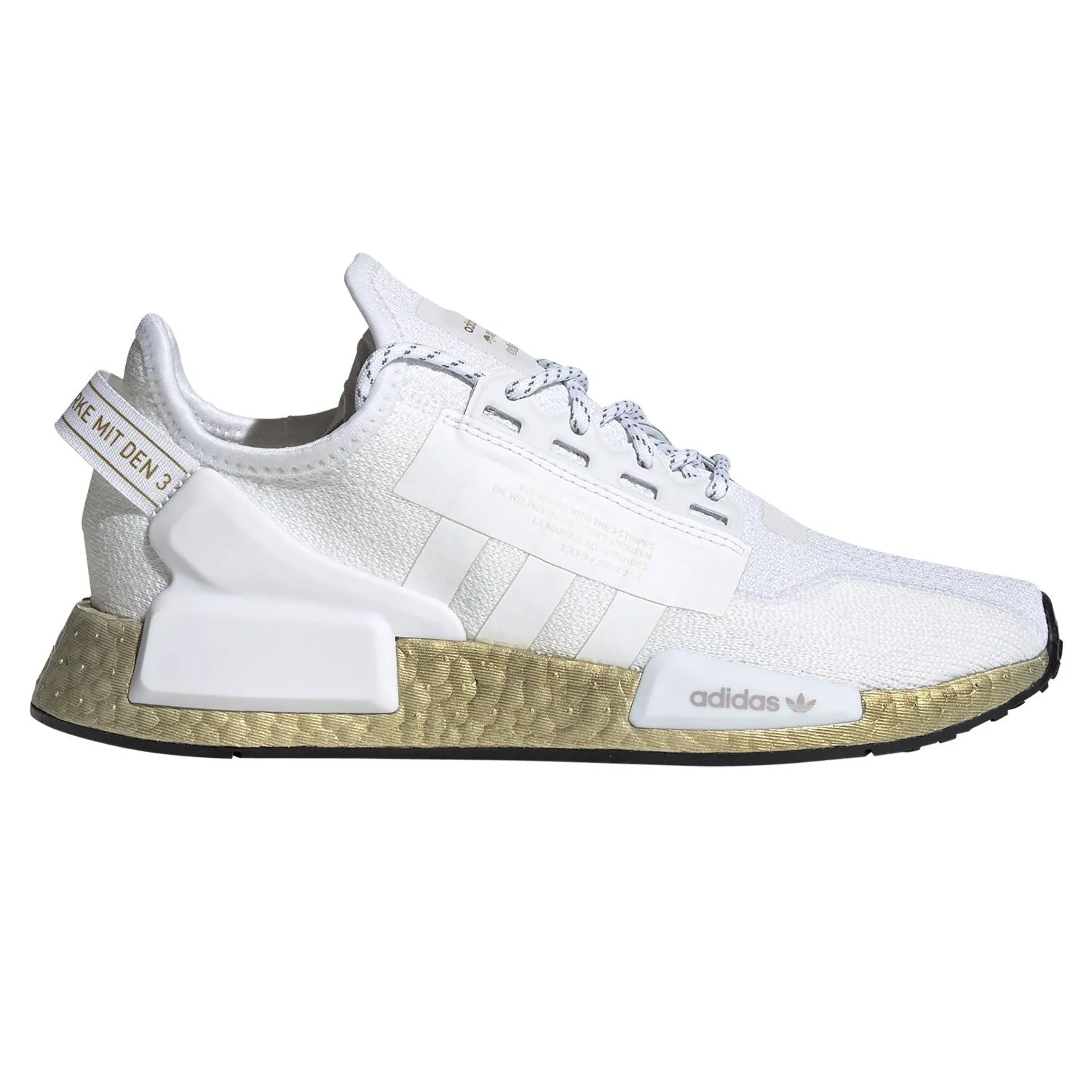 adidas Originals Womens NMD_R1 V2 Shoes - Cloud White / Gold