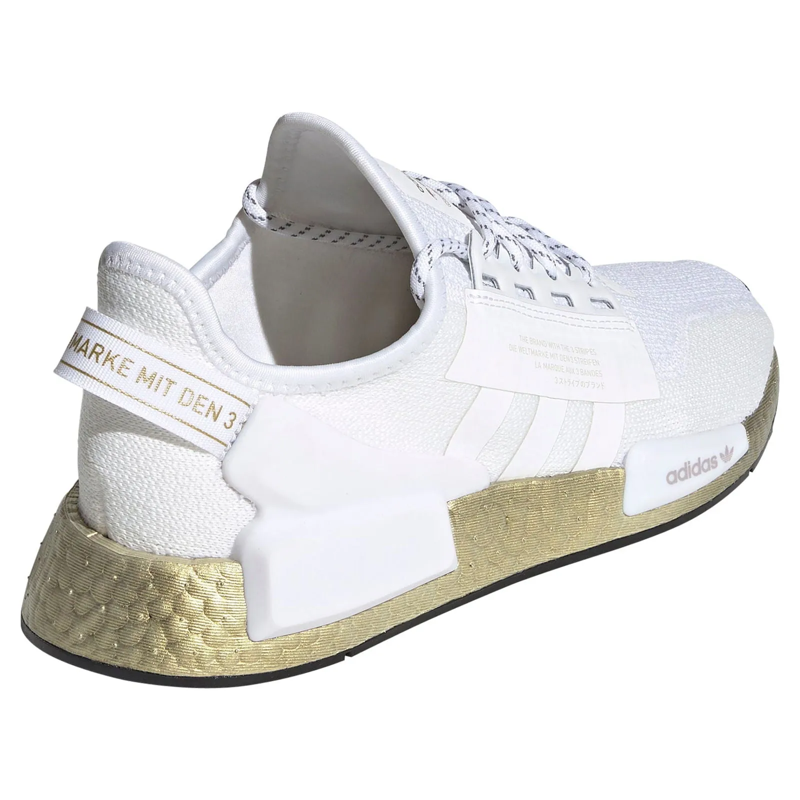 adidas Originals Womens NMD_R1 V2 Shoes - Cloud White / Gold