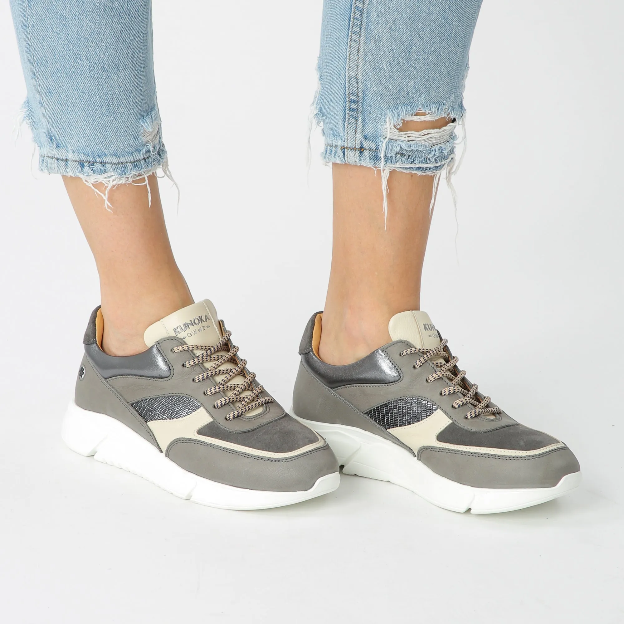 ARI platform sneaker - mist
