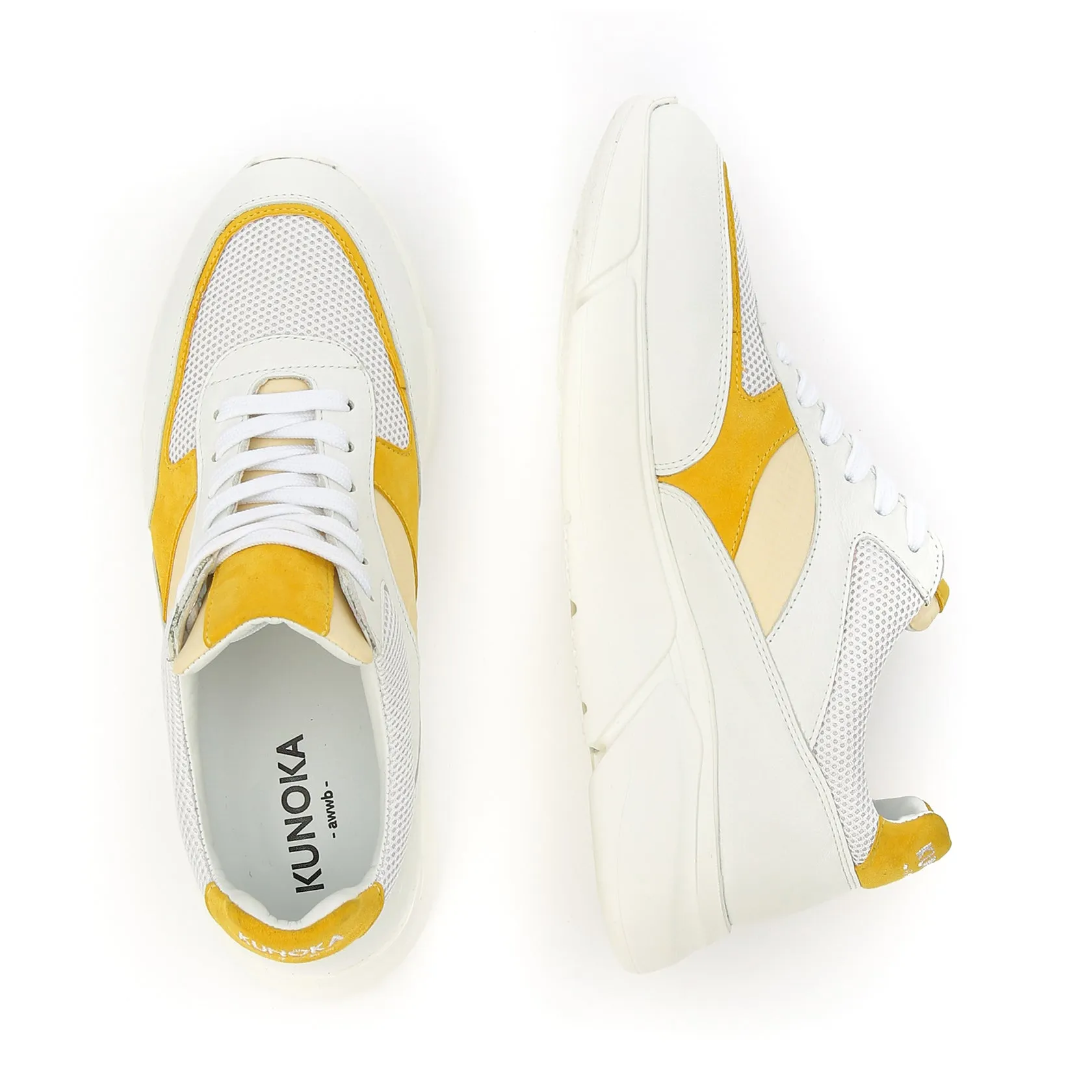ARI platform sneaker - soft orange