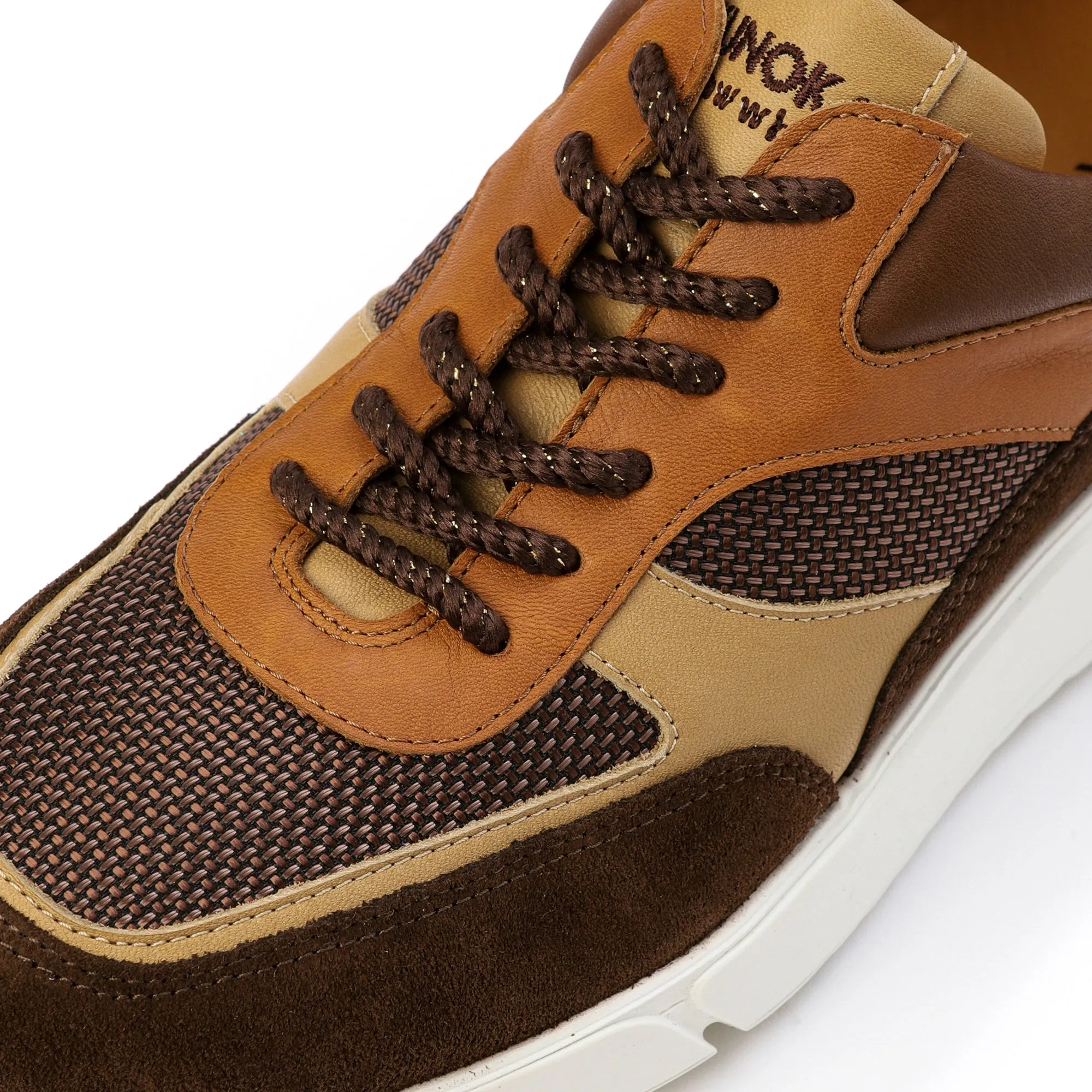 ARI platform sneaker - wood