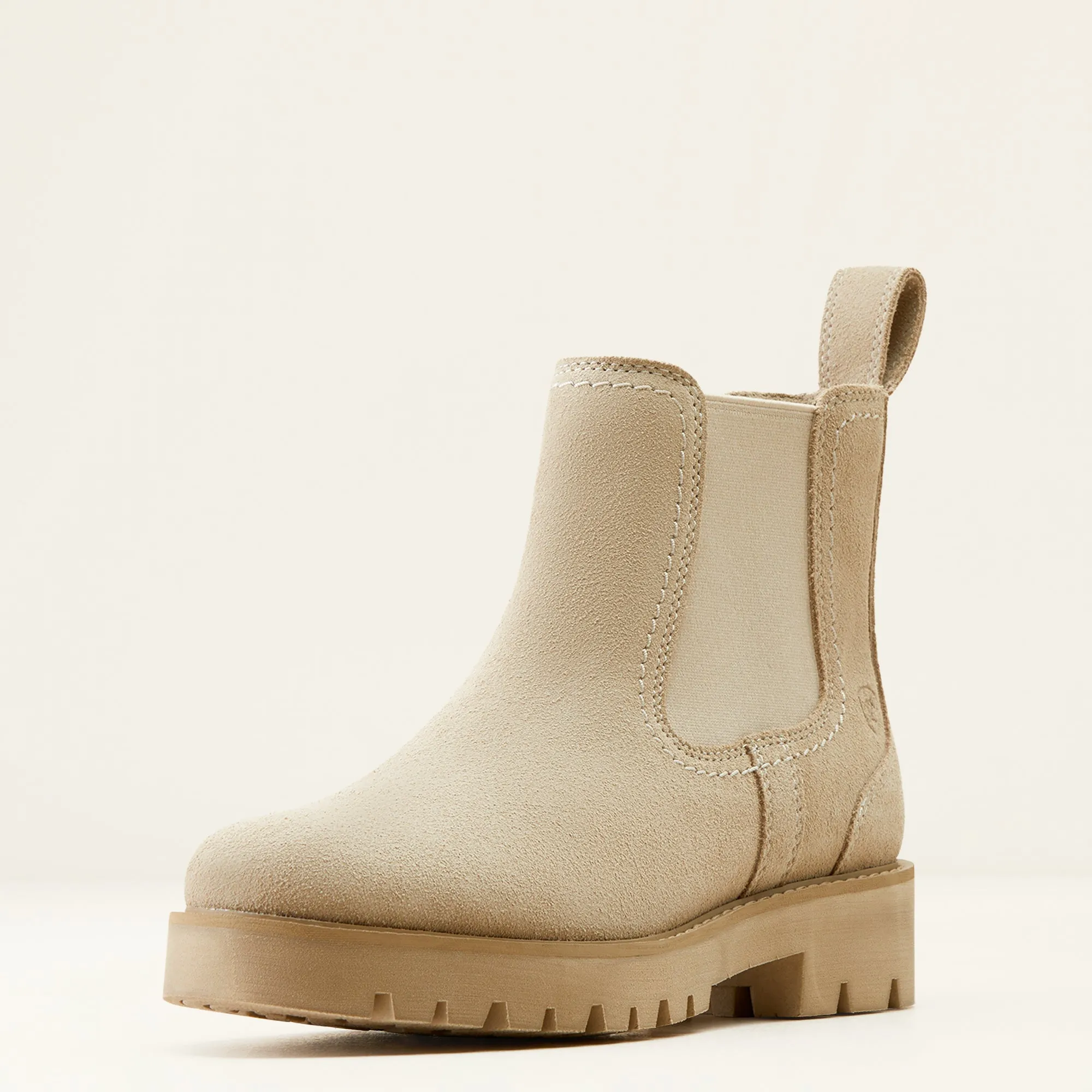 Ariat Wexford Lug Ladies Chelsea Boot - Clay