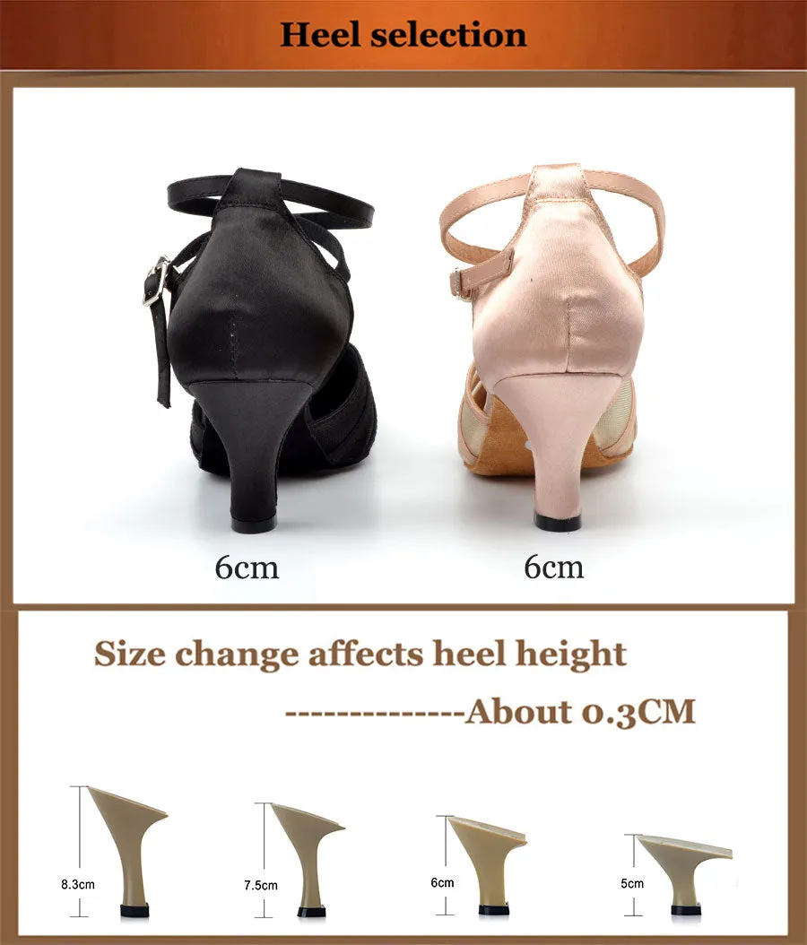 #B201 Womens Modern Ballroom Latin Dance Shoes