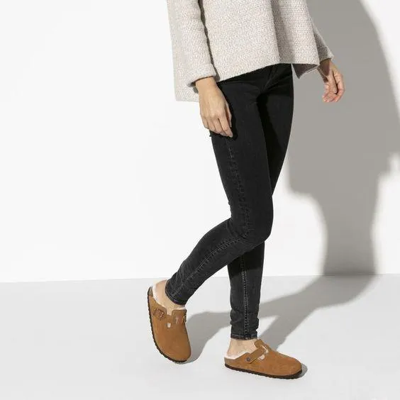 BIRKENSTOCK- BOSTON SHEARLING SHOE