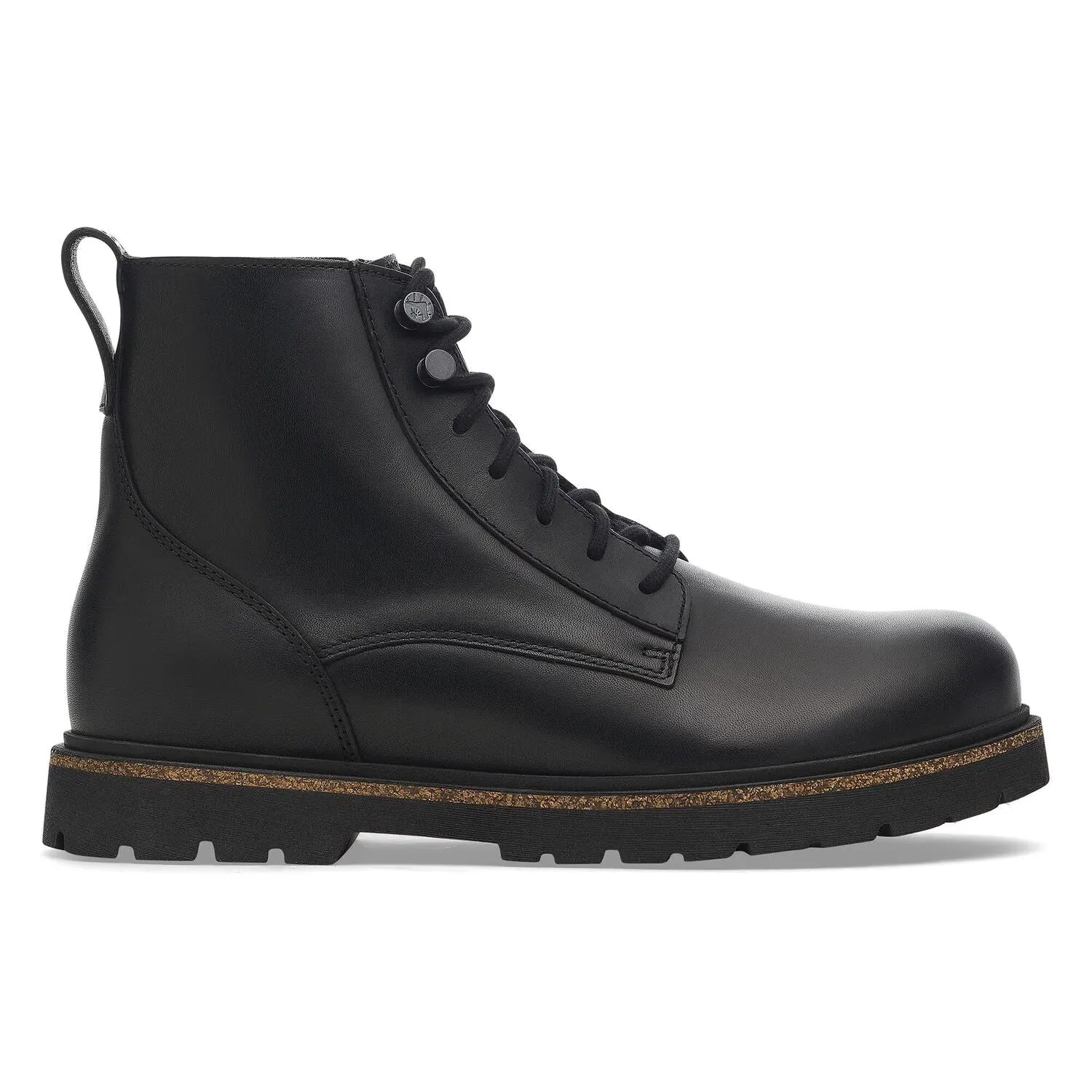 Birkenstock Highwood Lace Mid Leather Men's Black Boots