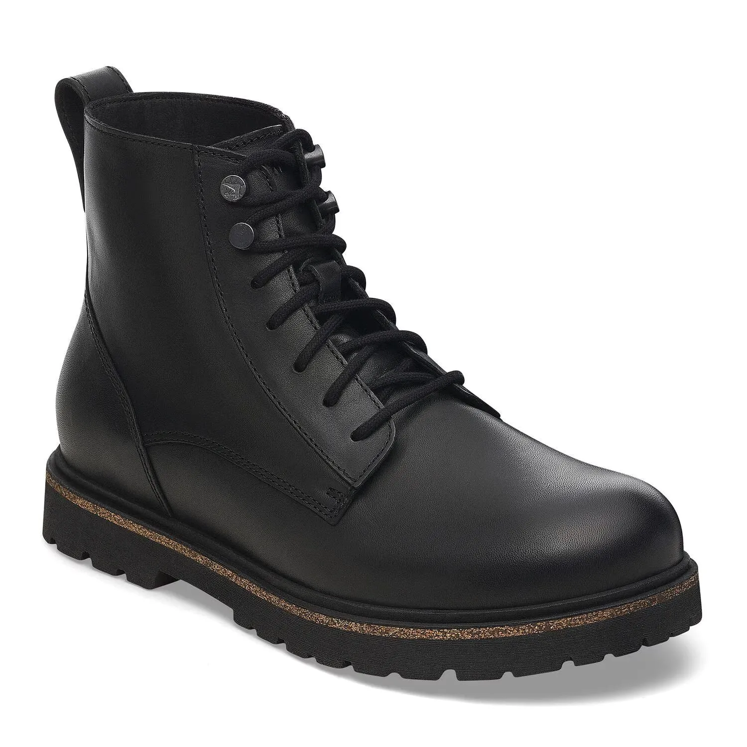 Birkenstock Highwood Lace Mid Leather Men's Black Boots