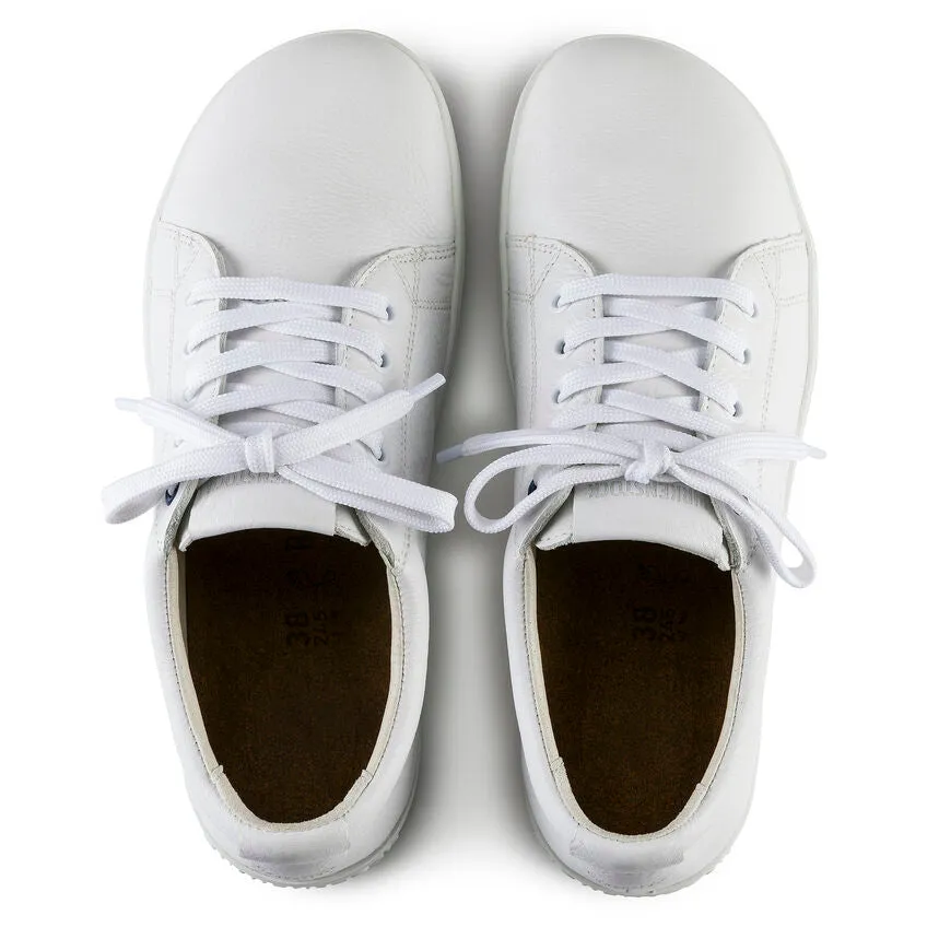 Birkenstock QO 500 Leather Safety Shoe in White