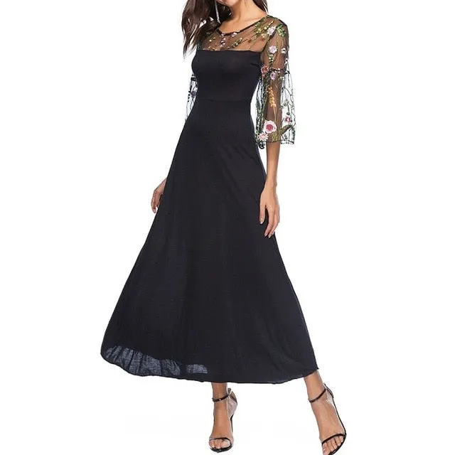 Black Elegant Dress 2019