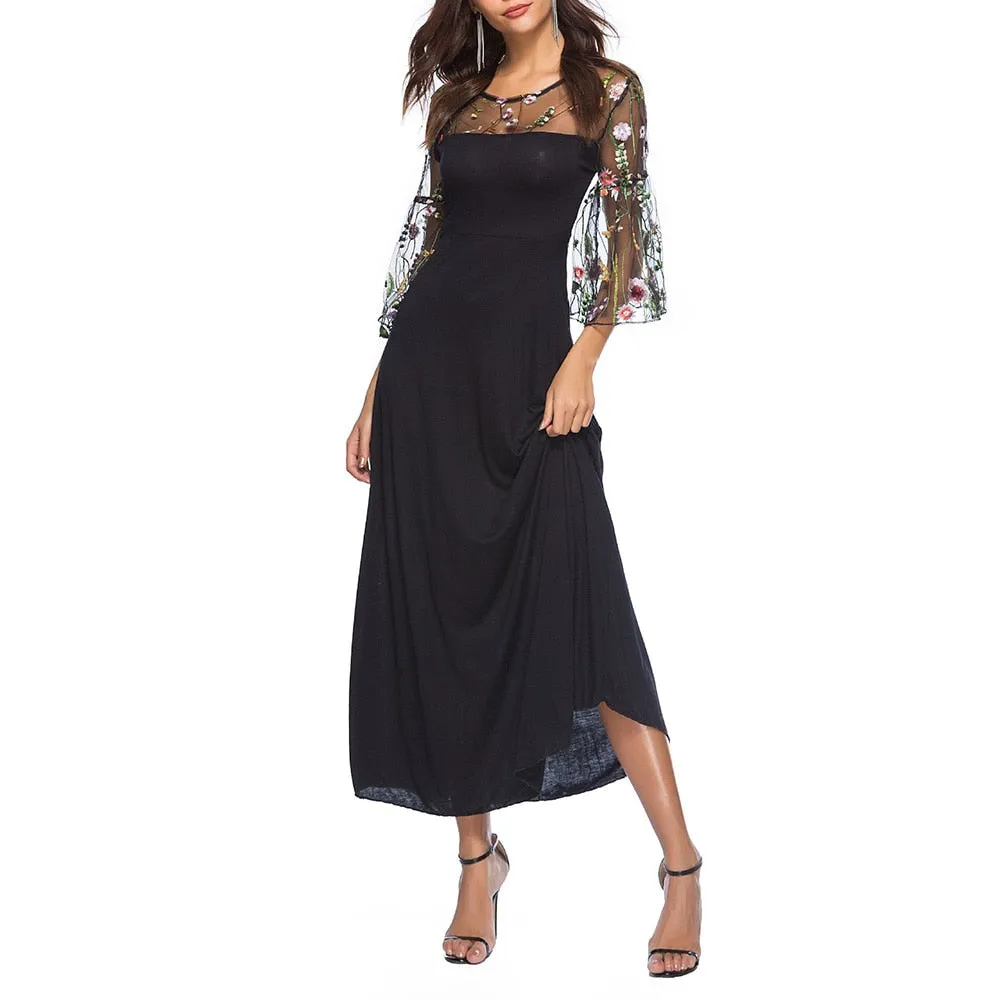 Black Elegant Dress 2019