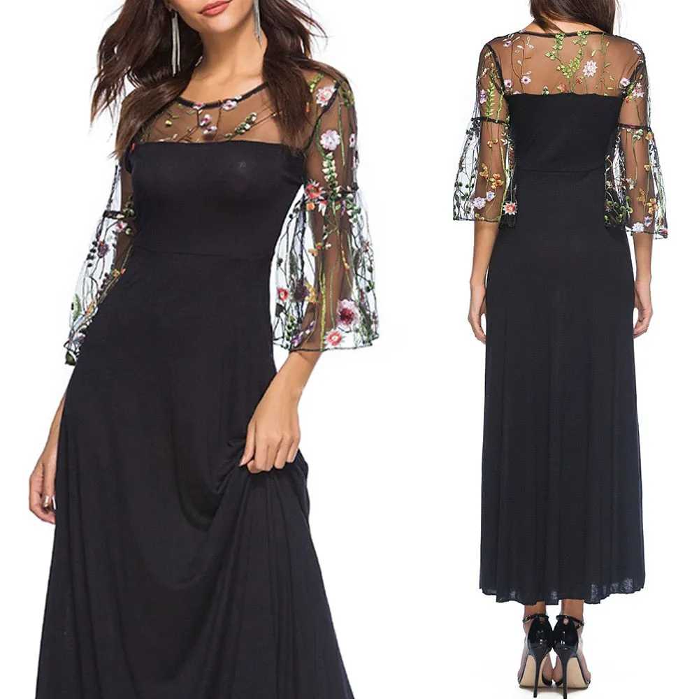Black Elegant Dress 2019