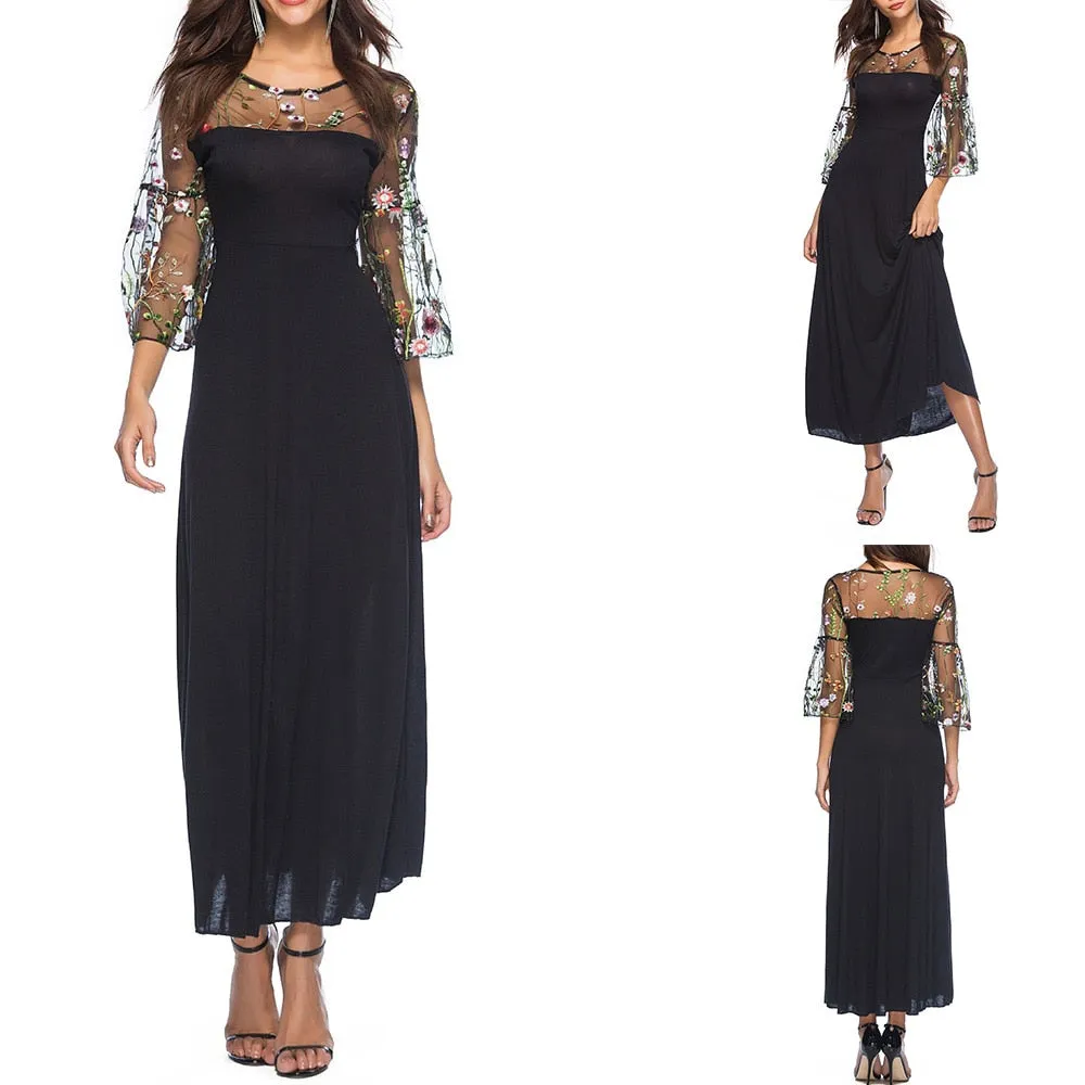 Black Elegant Dress 2019