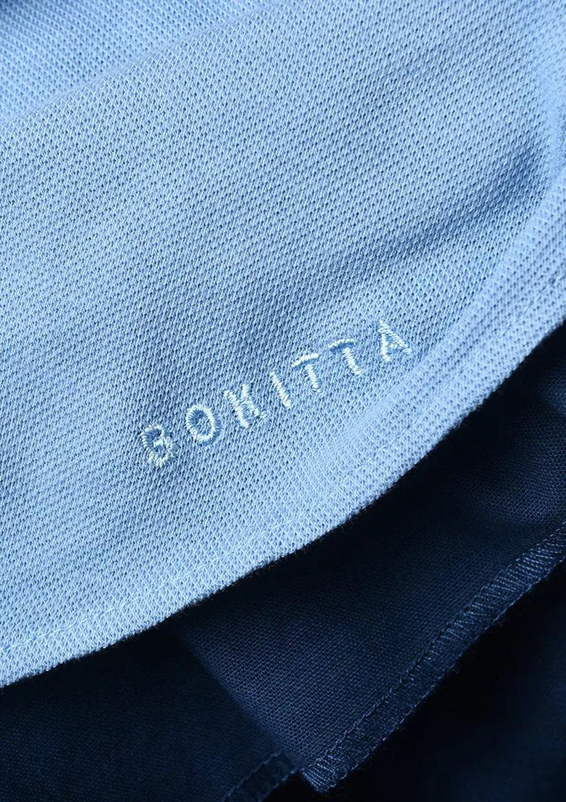 Blue-SlipOn-Polo Cotton