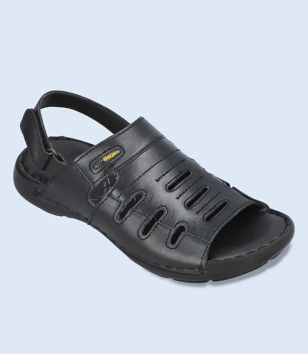 BM5861-BLACK-Men Sandal