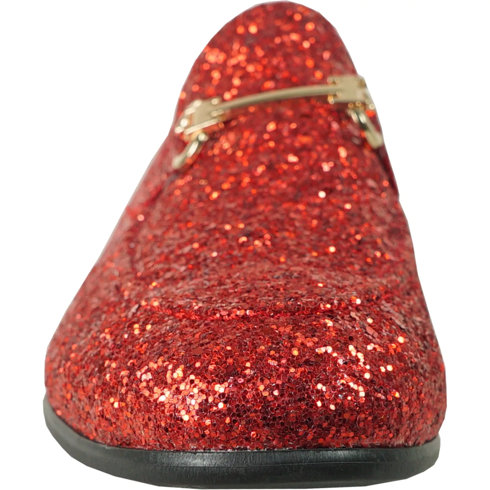 BRAVO Men Dress Shoe PROM-2 Loafer Shoe for Prom & Wedding RED