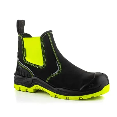 BVIZ3 Buckboot Buckz Viz S3 360° High Visibility Metal Free Waterproof Safety Dealer Boot - Ultimate Safety Footwear Upgrade