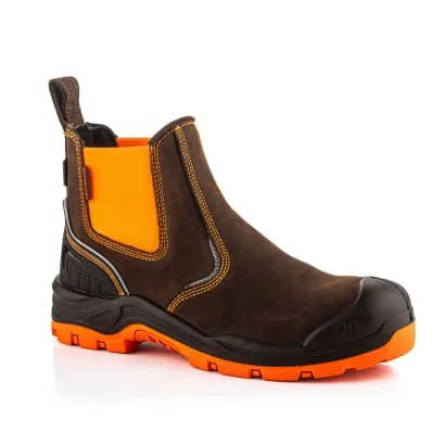 BVIZ3 Buckboot Buckz Viz S3 360° High Visibility Metal Free Waterproof Safety Dealer Boot - Ultimate Safety Footwear Upgrade