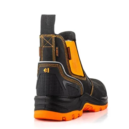 BVIZ3 Buckboot Buckz Viz S3 360° High Visibility Metal Free Waterproof Safety Dealer Boot - Ultimate Safety Footwear Upgrade