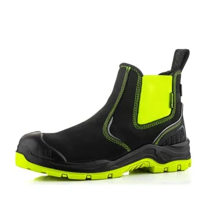 BVIZ3 Buckboot Buckz Viz S3 360° High Visibility Metal Free Waterproof Safety Dealer Boot - Ultimate Safety Footwear Upgrade