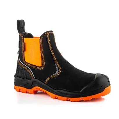 BVIZ3 Buckboot Buckz Viz S3 360° High Visibility Metal Free Waterproof Safety Dealer Boot - Ultimate Safety Footwear Upgrade