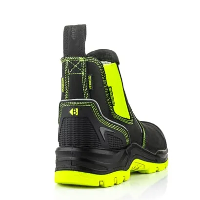BVIZ3 Buckboot Buckz Viz S3 360° High Visibility Metal Free Waterproof Safety Dealer Boot - Ultimate Safety Footwear Upgrade