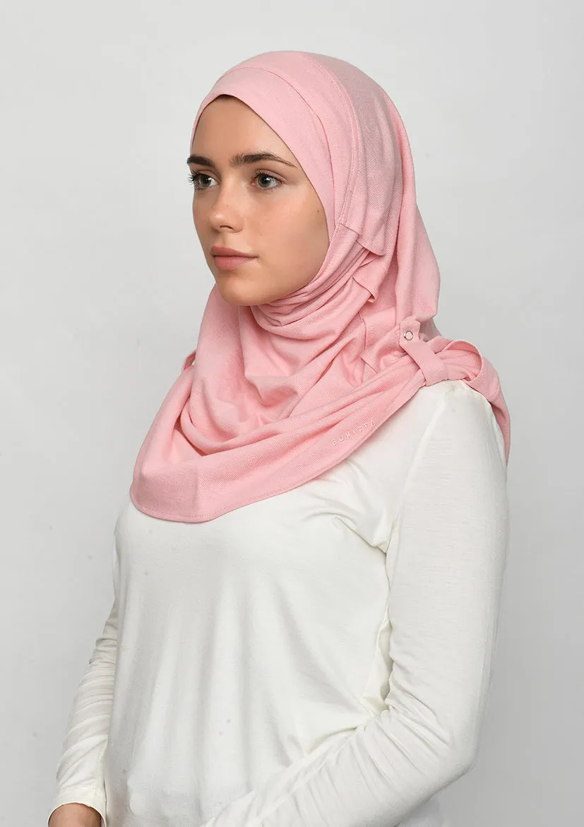 Coral Blush-SlipOn-Polo Cotton