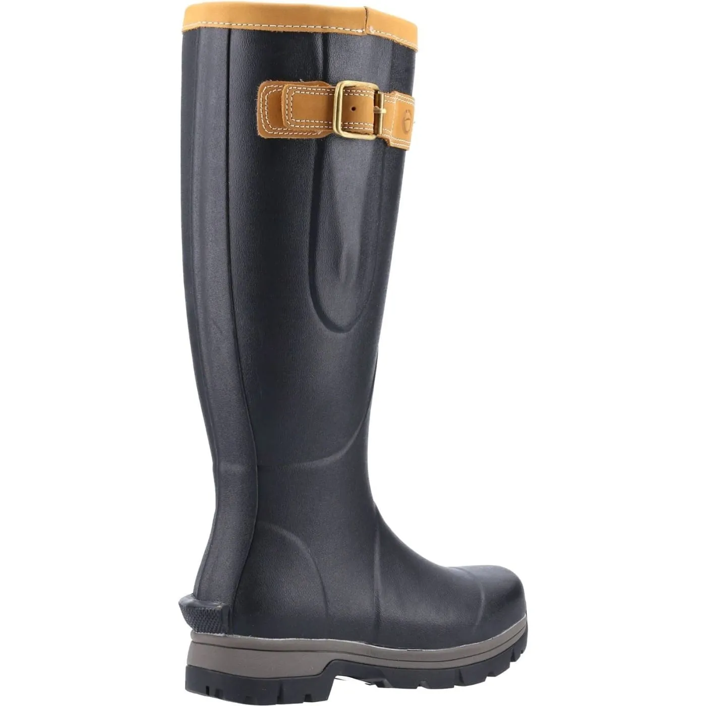 Cotswold Stratus Black Unisex Rubber Wellingtons