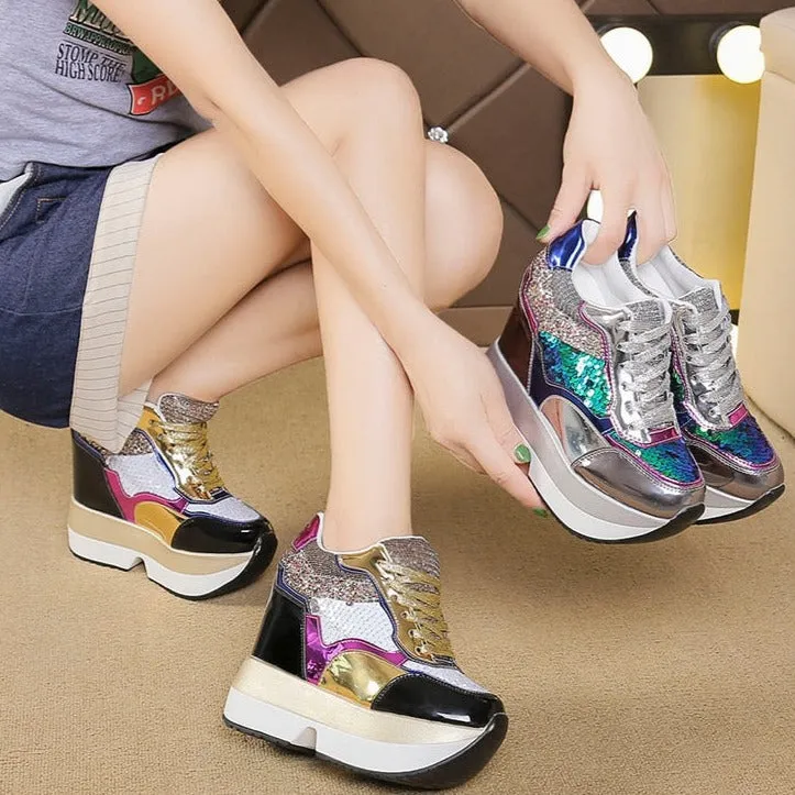 Dreaming A Wish Wedges Sneakers