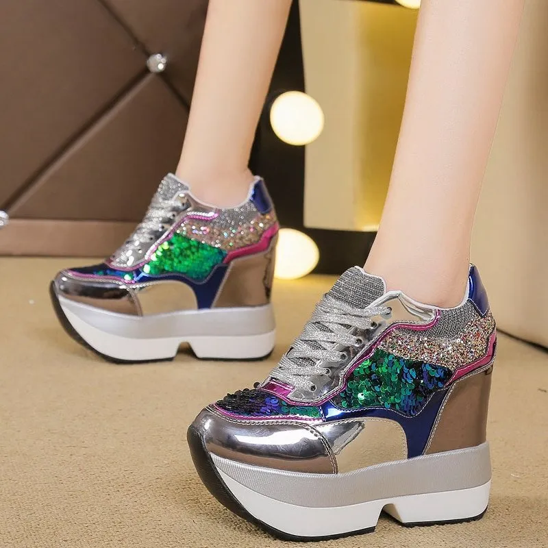 Dreaming A Wish Wedges Sneakers