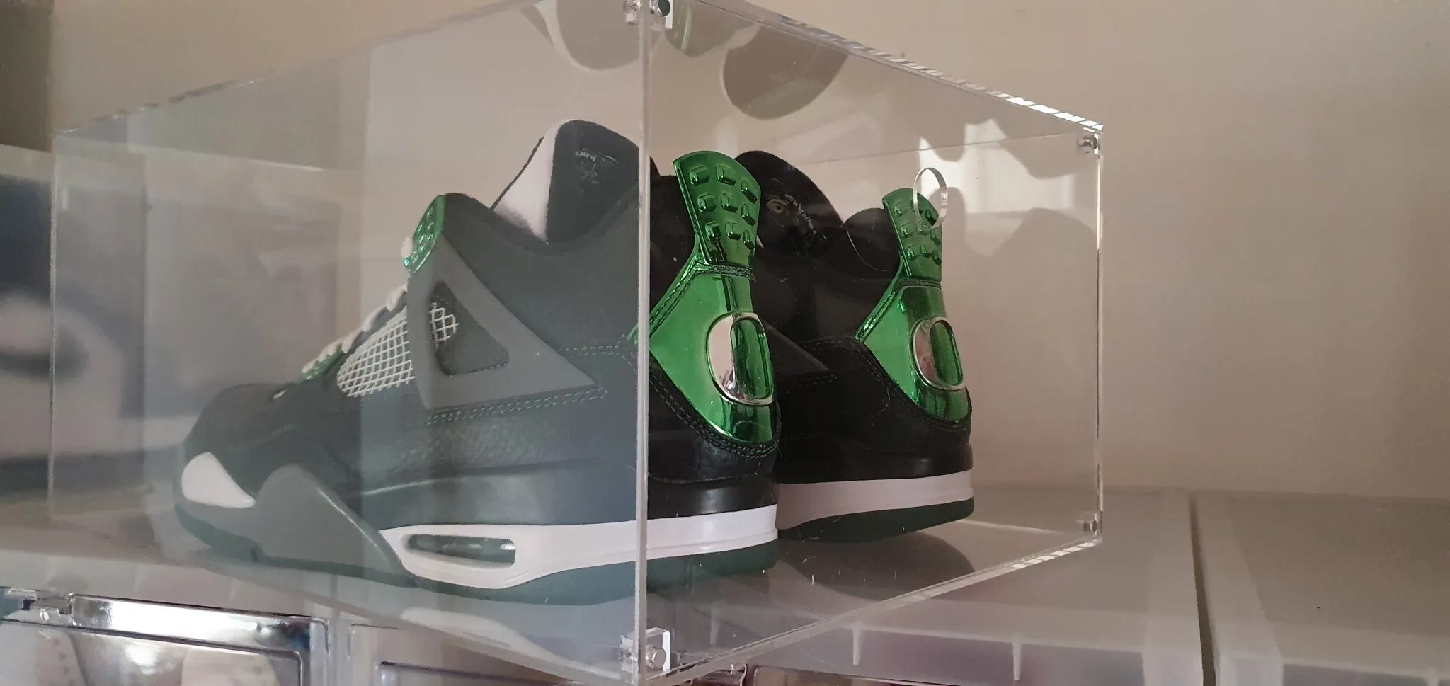 Drop Front Premium Sneaker Display Case | Acrylic