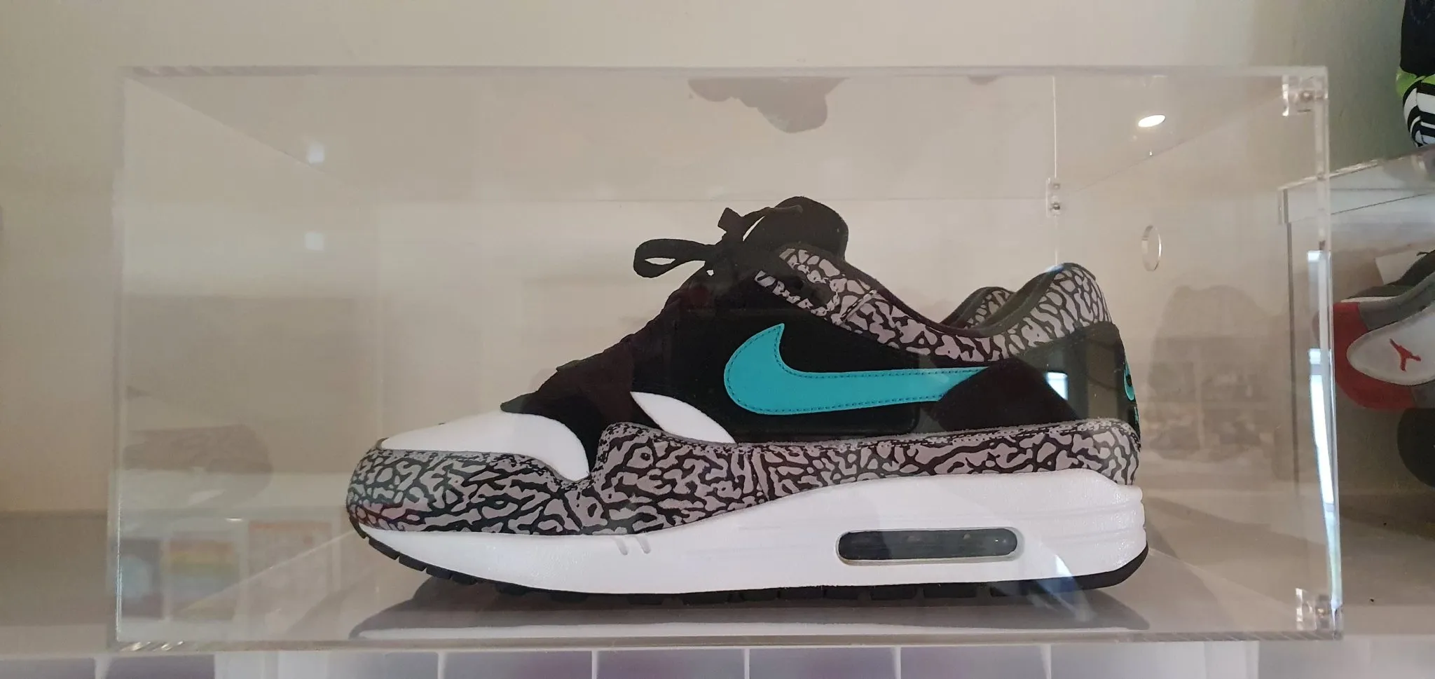Drop Front Premium Sneaker Display Case | Acrylic