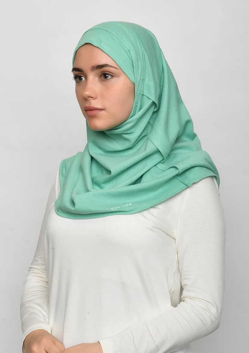 Dusty Jade-SlipOn-Polo Cotton