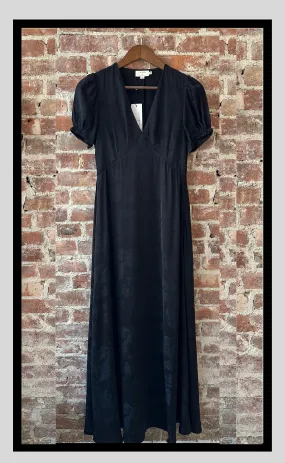 Elegant Black Midi Dress