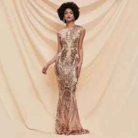 Elegant Sequin Party Dress