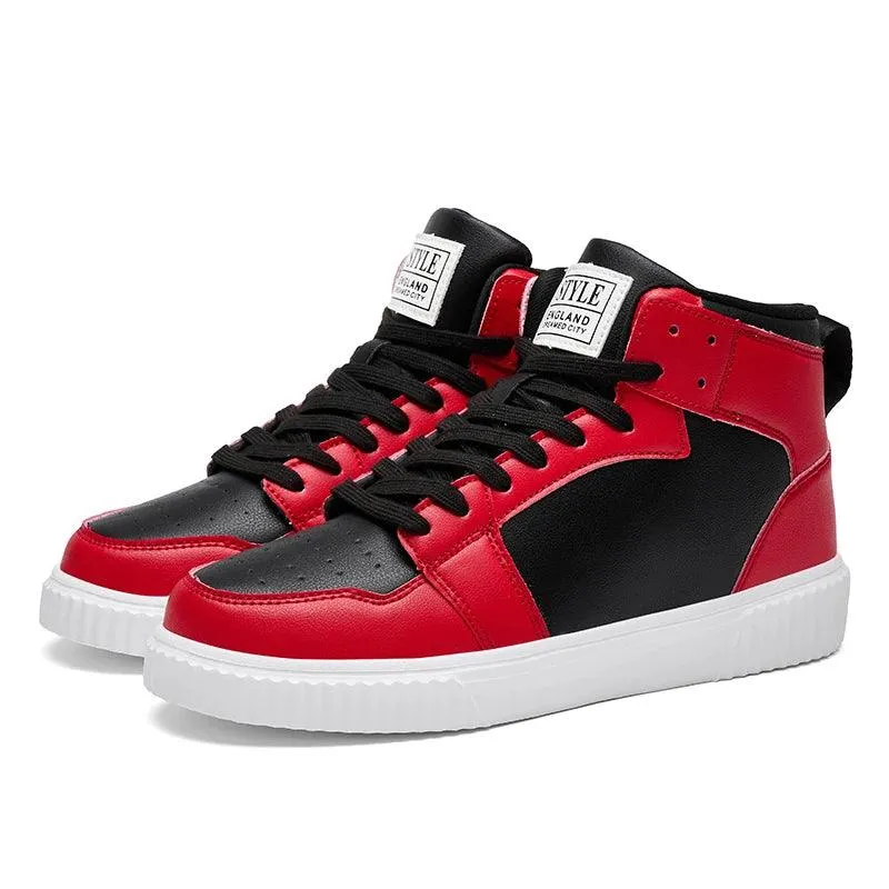 Fashion Stylish & Comfortable High-TopLeather Sports Sneakers Shoes for Men