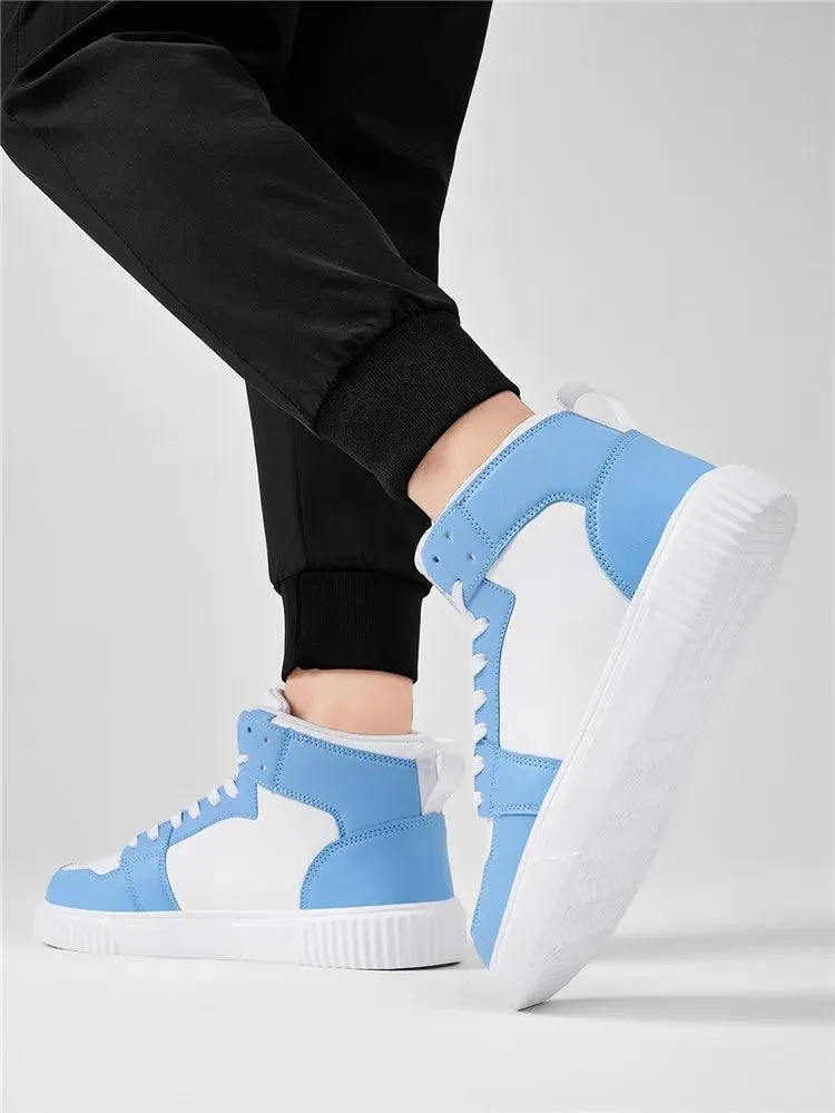 Fashion Stylish & Comfortable High-TopLeather Sports Sneakers Shoes for Men