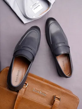 Federal Blue Slipon Style Comfortable Moccasins