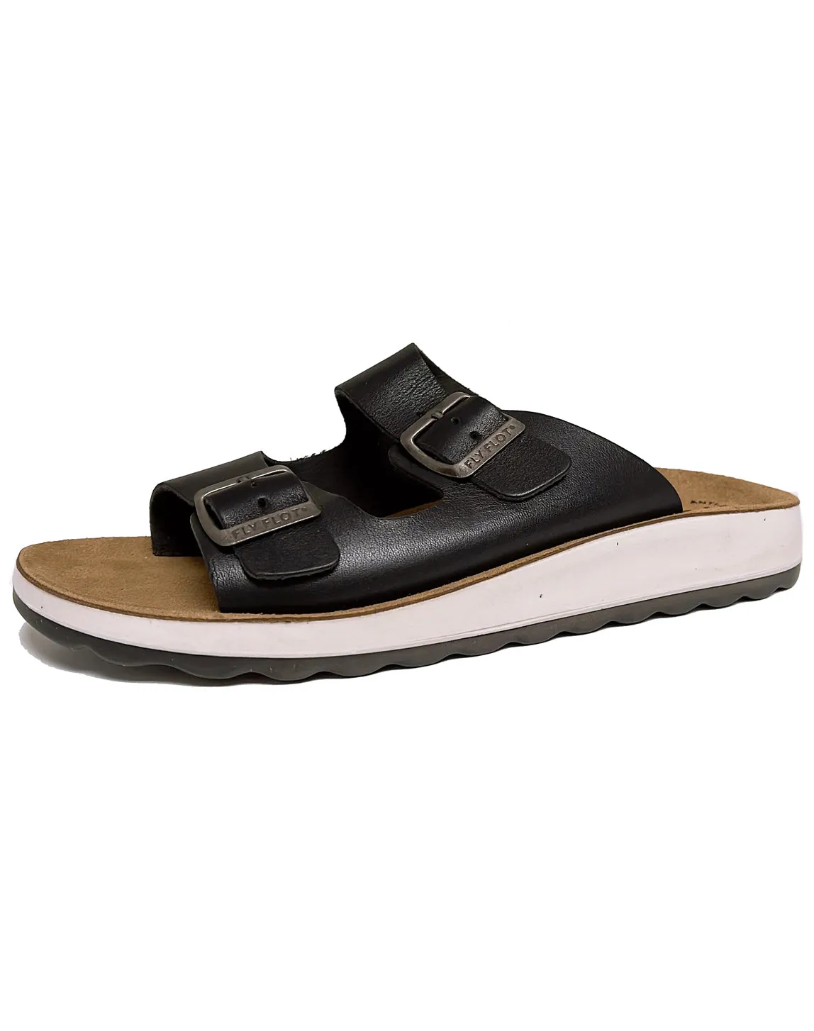 FLYFLOT 77G64 2C DOUBLE VELCRO SLIDE - NERO