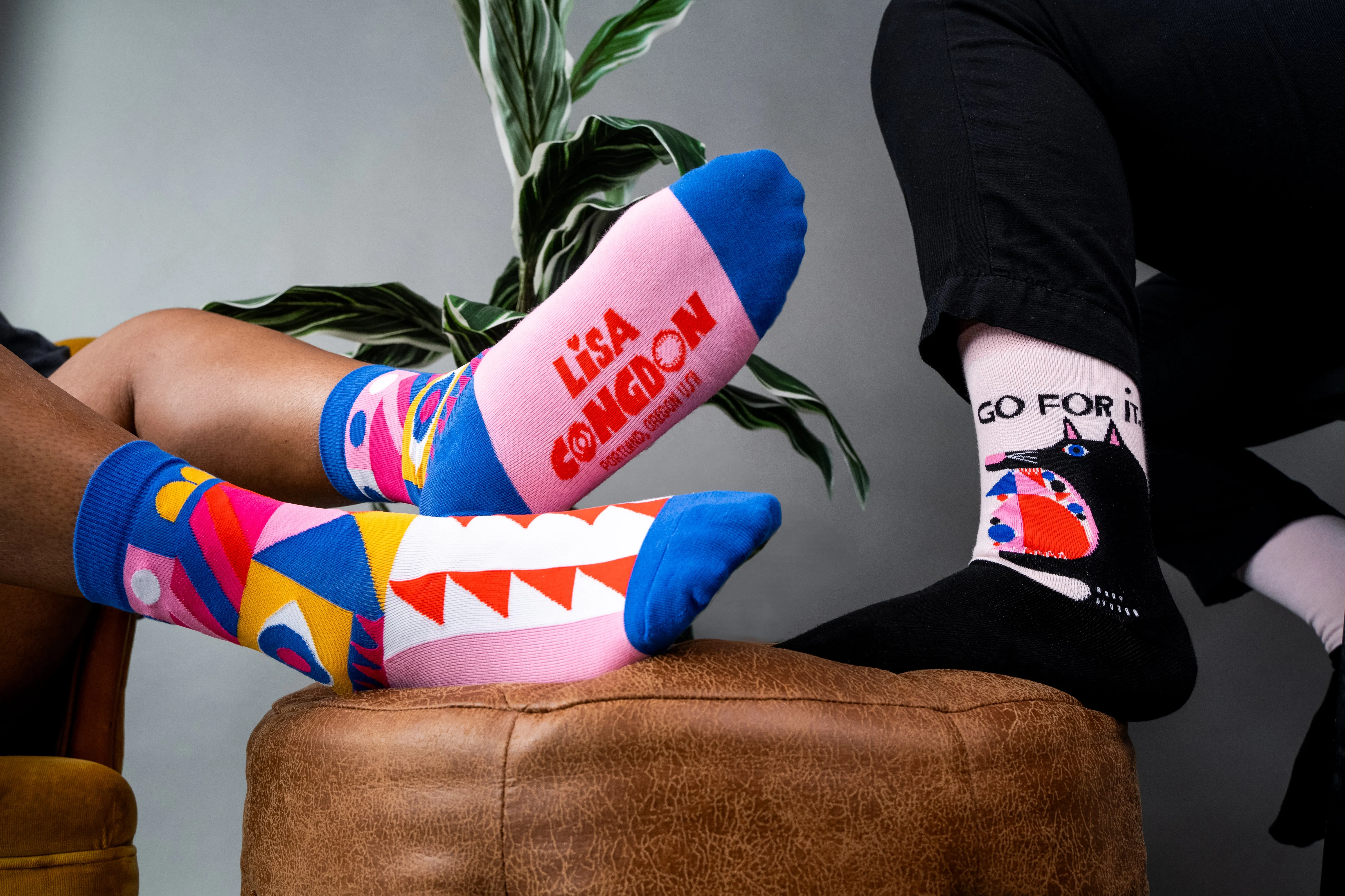 Go For It Crew Socks