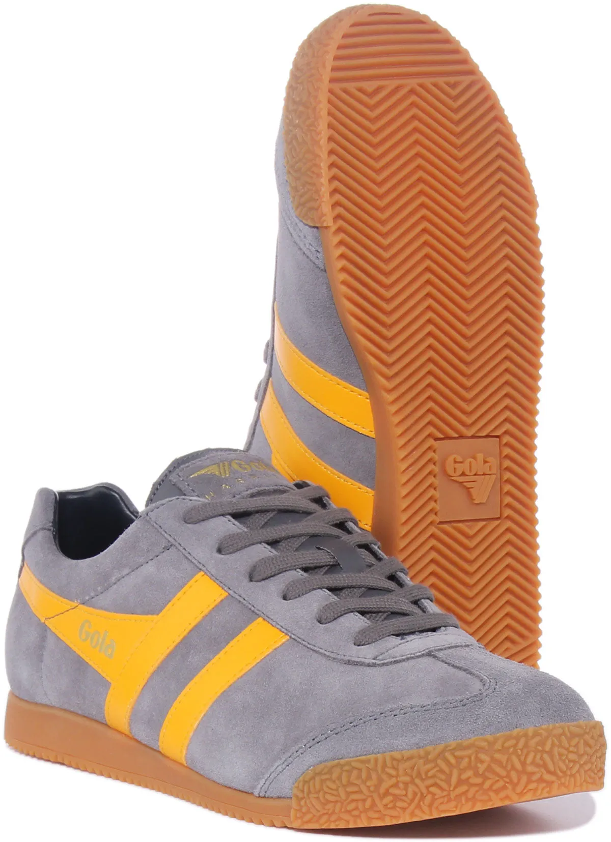 Gola Classics Harrier In Grey Yellow For Men