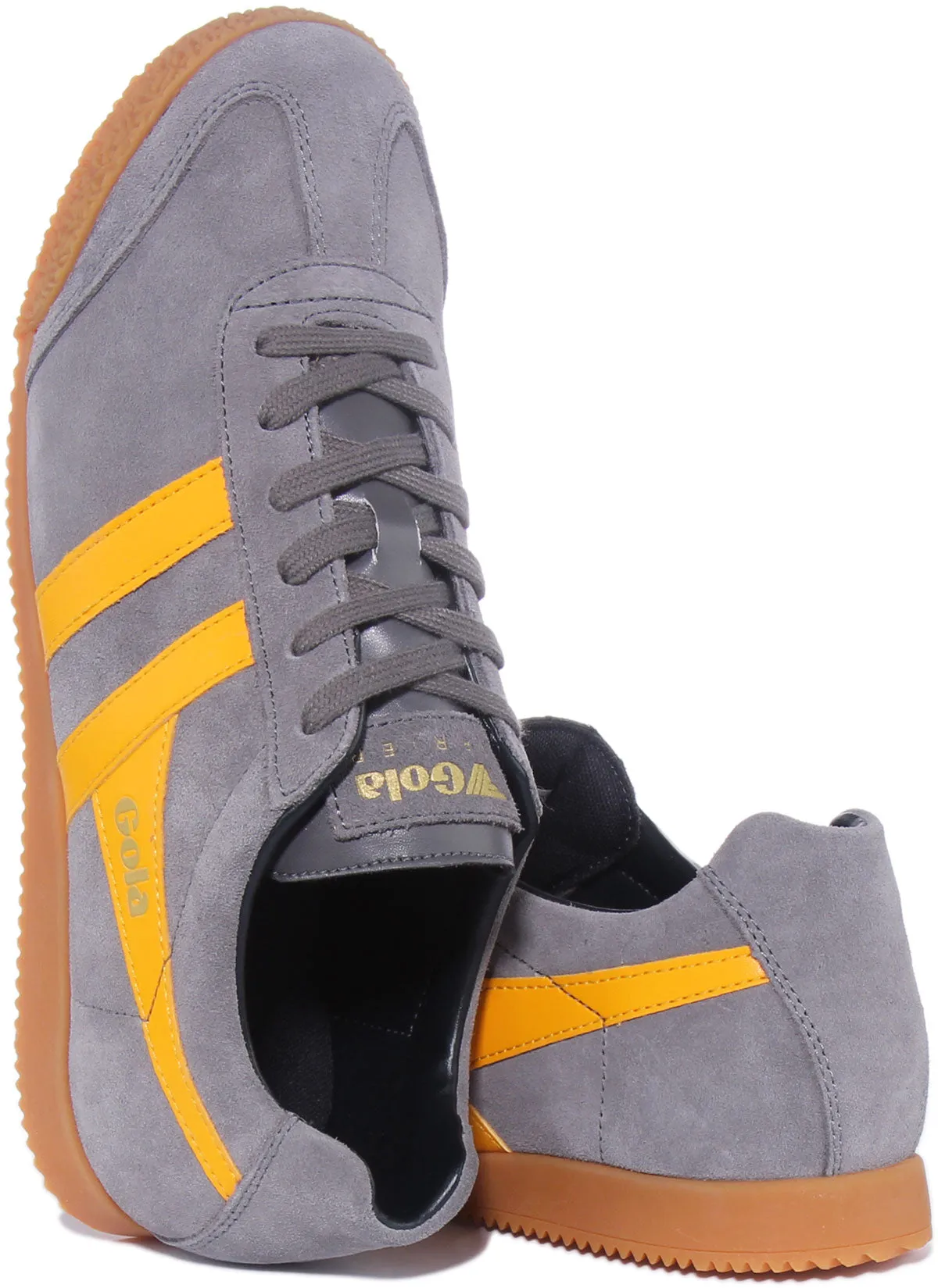 Gola Classics Harrier In Grey Yellow For Men