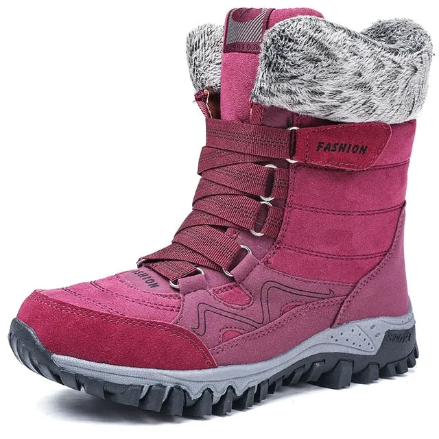 GRW Orthopedic Women Boots Arch Support Warm NonSlip High Top Boots