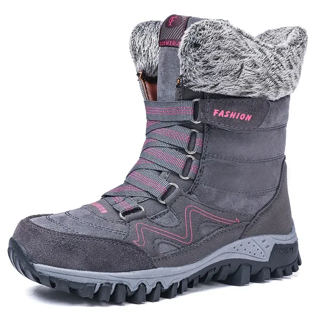 GRW Orthopedic Women Boots Arch Support Warm NonSlip High Top Boots