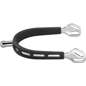 Herm Sprenger Stainless Steel Ultra Fit Extra Grip Spurs w/ Ball Neck- 20mm Rounded