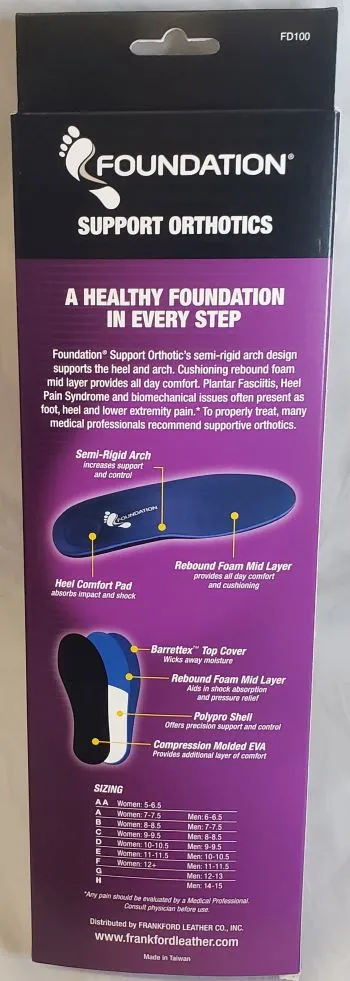 Jabez --  Foundation Support Orthotics - FULL