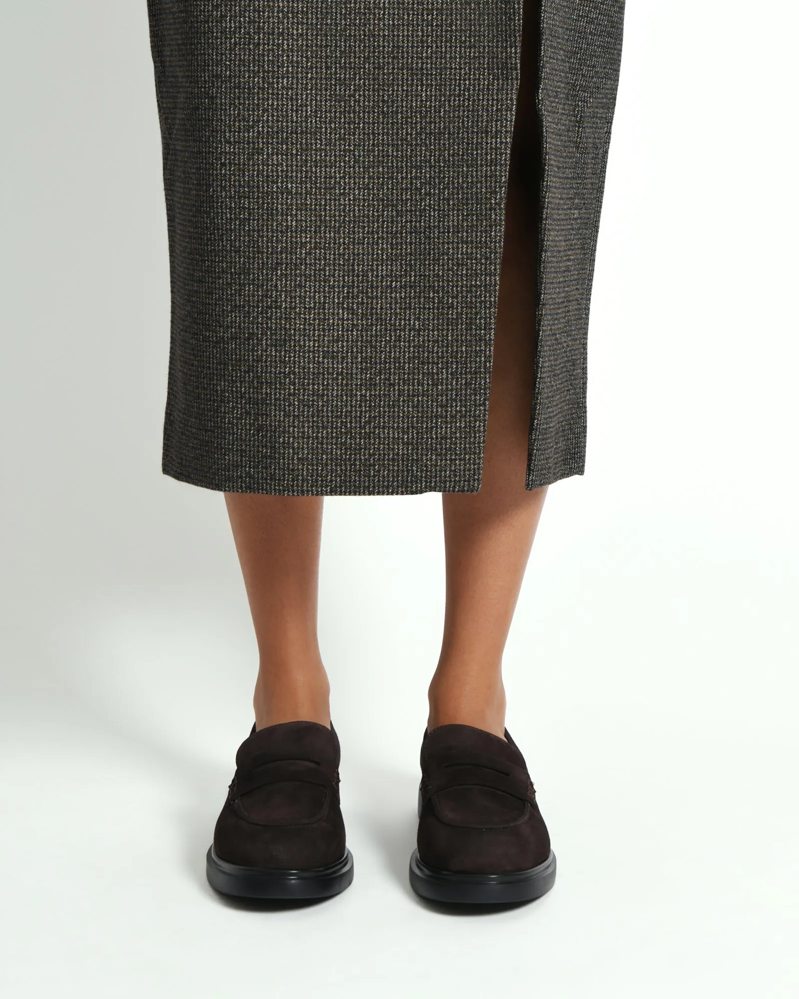 JARVIS LOAFERS BITTER CHOC SUEDE