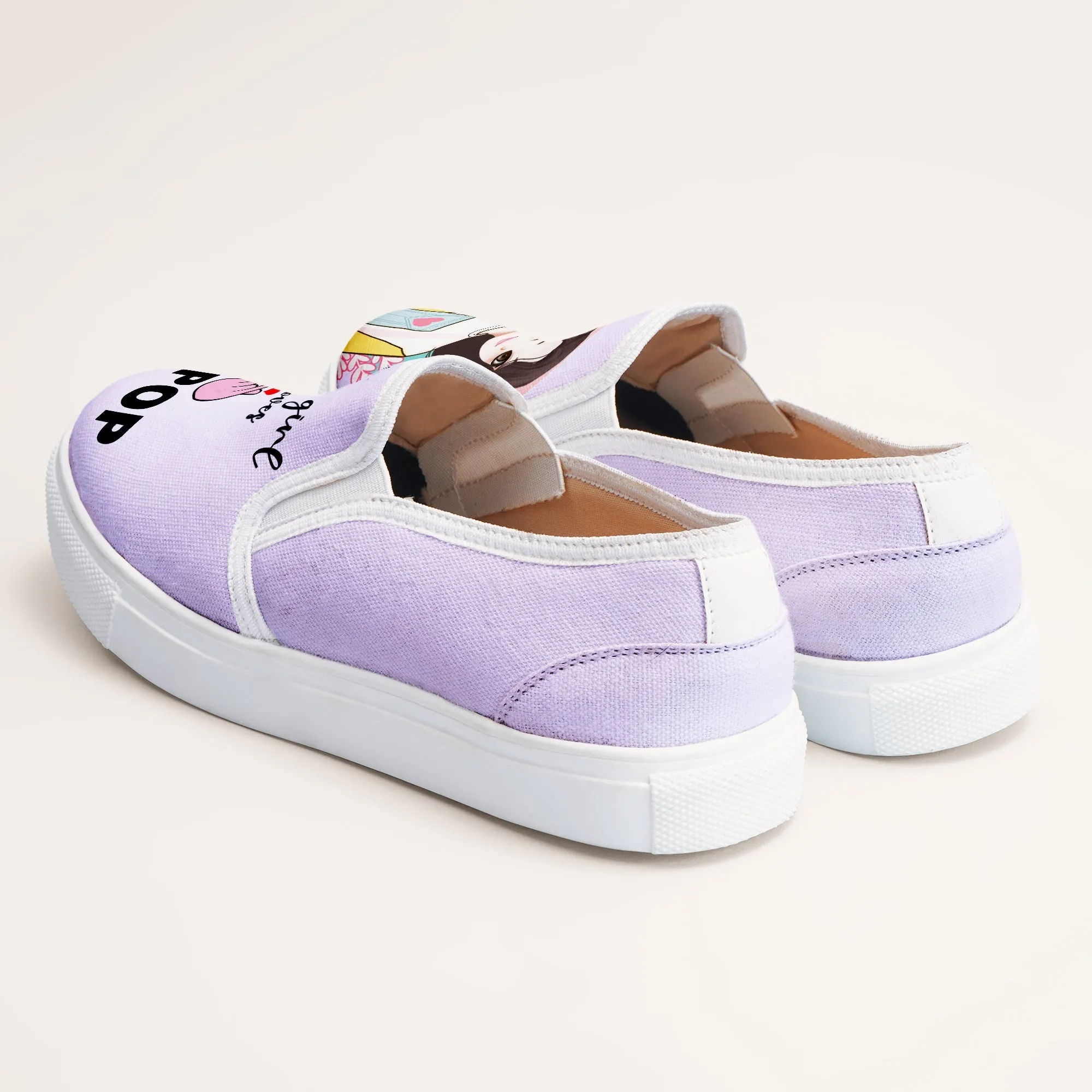 K-Pop Girl Slipons