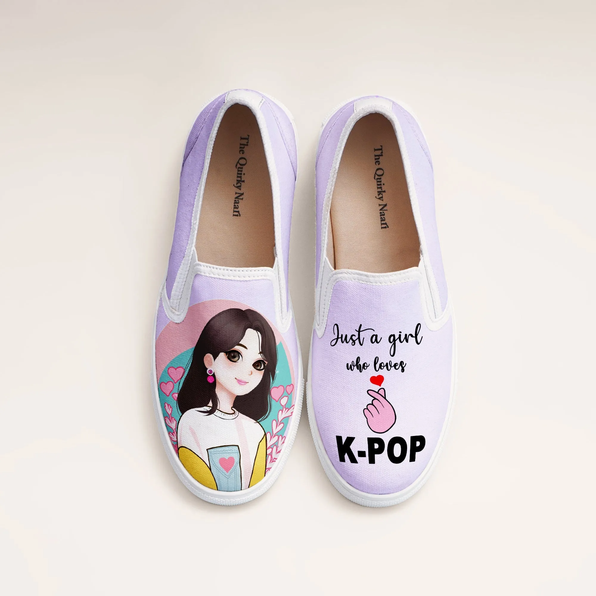 K-Pop Girl Slipons